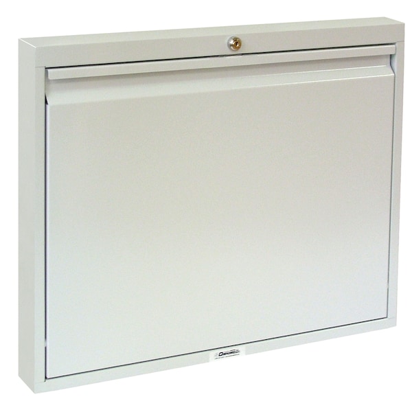 Informatics Floating WorkStation With Push Button Lock (Beige)